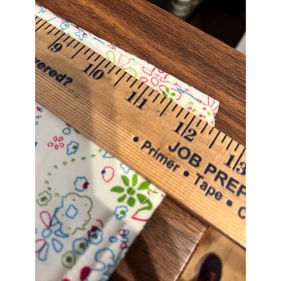 Retro Floral Place Mats Reversible 17" Colorful Boho Western Chic Hippie Indie - Picture 8 of 8